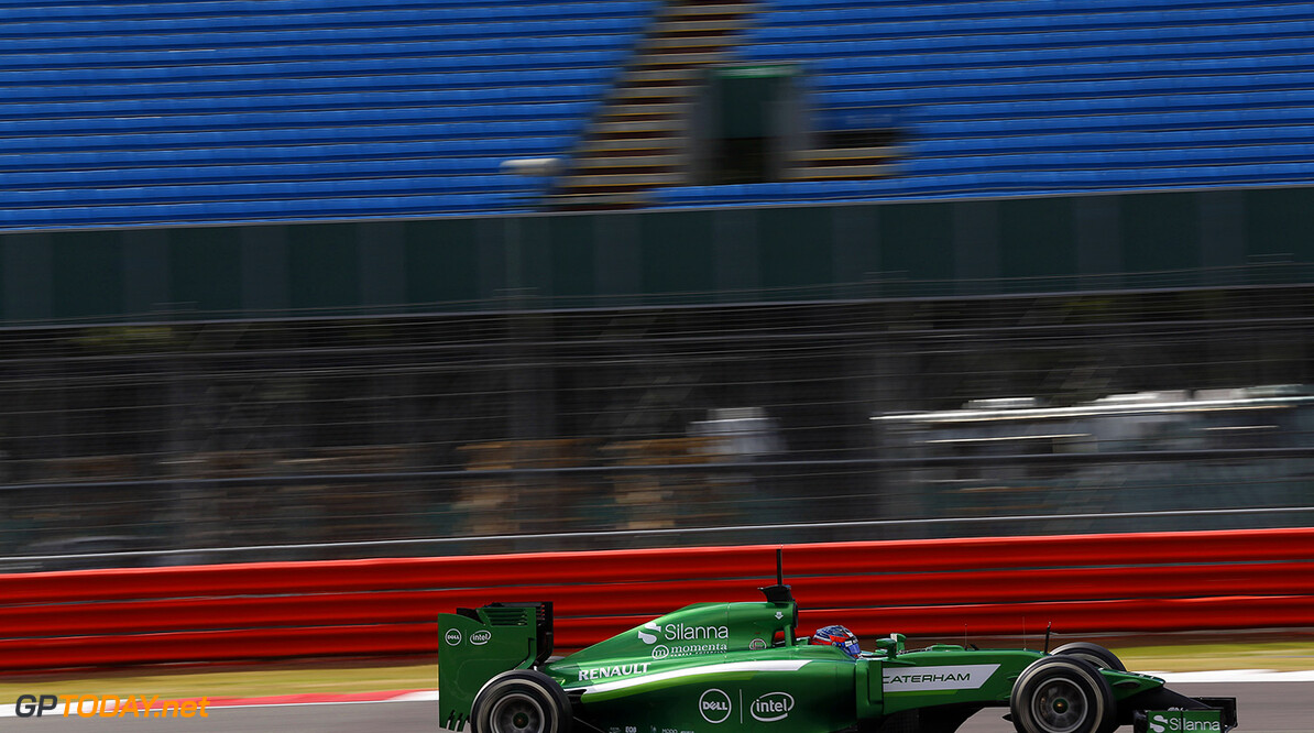 Silverstone, Northamptonshire, England.
Tuesday 8 July 2014.
Will Stevens, Caterham CT05 Renault.
World Copyright: Alastair Staley/LAT Photographic.
ref: Digital Image _R6T4171

Al Staley



f1 formula 1 formula one great britain Action