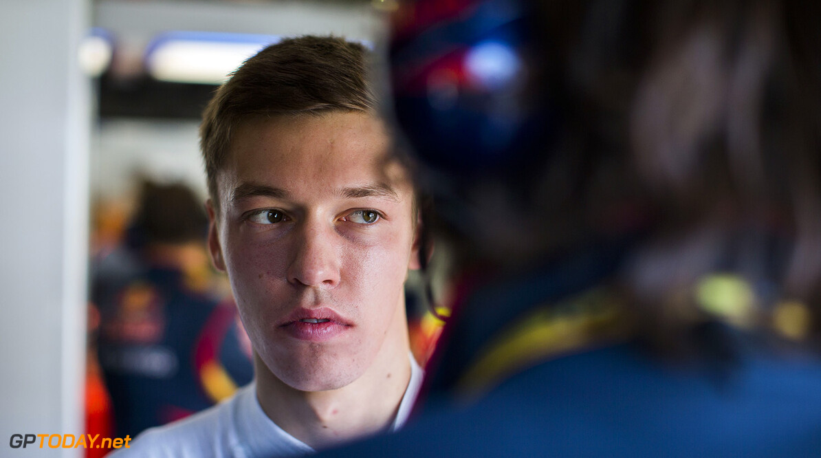 502736699PF010_F1_Grand_Pri
BUDAPEST, HUNGARY - JULY 25:  Daniil Kvyat of Toro Rosso and Russia ahead of the Hungarian F1 Grand Prix at Hungaroring on July 25, 2014 in Budapest, Hungary.  (Photo by Peter Fox/Getty Images) *** Local Caption *** Daniil Kvyat
F1 Grand Prix of Hungary - Practice
Peter Fox
Budapest
Hungary

Formula One Racing formula 1 Auto Racing Formula One Grand Prix