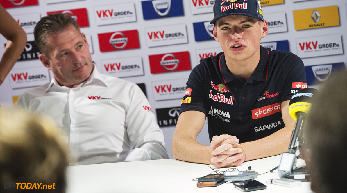 Max Verstappen during the press conference at the F1 Showrun in Rotterdam, The Netherlands on August 29th, 2014. // Jarno Schurgers/Red Bull Content Pool // P-20140829-00083 // Usage for editorial use only // Please go to www.redbullcontentpool.com for further information. // 
Max Verstappen - Lifestyle

Rotterdam
Netherlands

P-20140829-00083