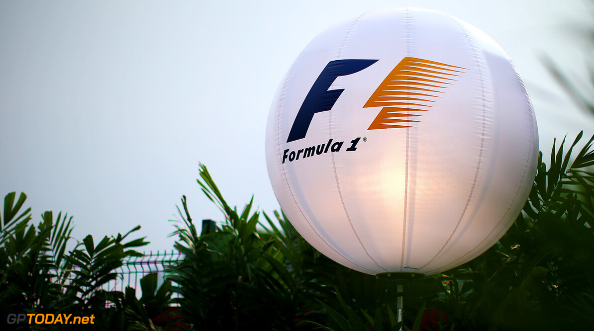 SINGAPORE - SEPTEMBER 18:  A general view of F1 signage in the paddock during previews ahead of the Singapore Formula One Grand Prix at Marina Bay Street Circuit on September 18, 2014 in Singapore, Singapore.  (Photo by Mark Thompson/Getty Images)
F1 Grand Prix of Singapore - Previews
Mark Thompson
Singapore
Singapore

Formula One Racing formula 1 Auto Racing Formula One Grand Prix Marina Bay Street Circuit Singapore Grand Prix