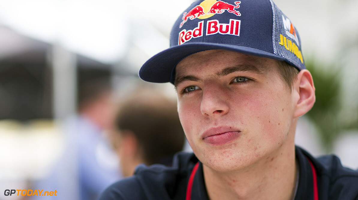 517477471PF005_F1_Grand_Pri
SAO PAULO, BRAZIL - NOVEMBER 06:  Max Verstappen of Toro Rosso and The Netherlands during previews for the Brazilian Formula One Grand Prix at Autodromo Jose Carlos Pace on November 6, 2014 in Sao Paulo, Brazil.  (Photo by Peter Fox/Getty Images) *** Local Caption *** Max Verstappen
F1 Grand Prix of Brazil - Previews
Peter Fox
Sao Paulo
Brazil