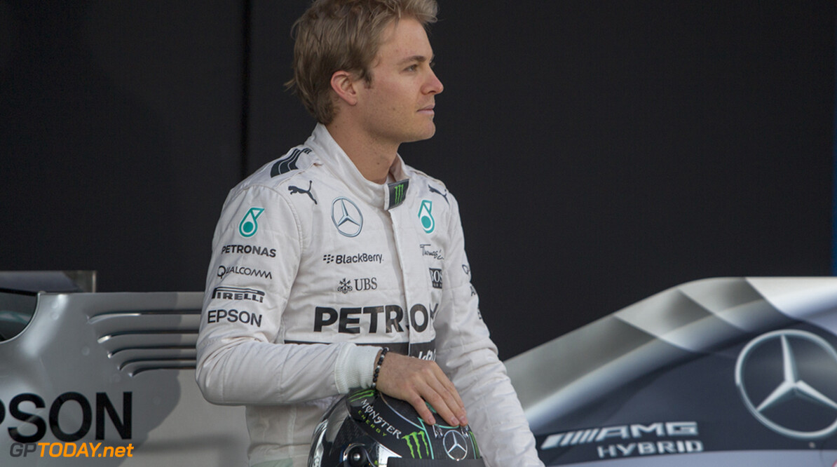 Rosberg kan mogelijk niet testen door een zenuwontsteking
