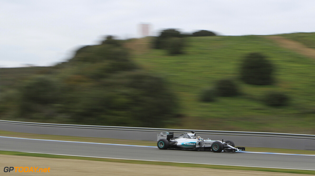 First test not to verify performance - Mercedes
