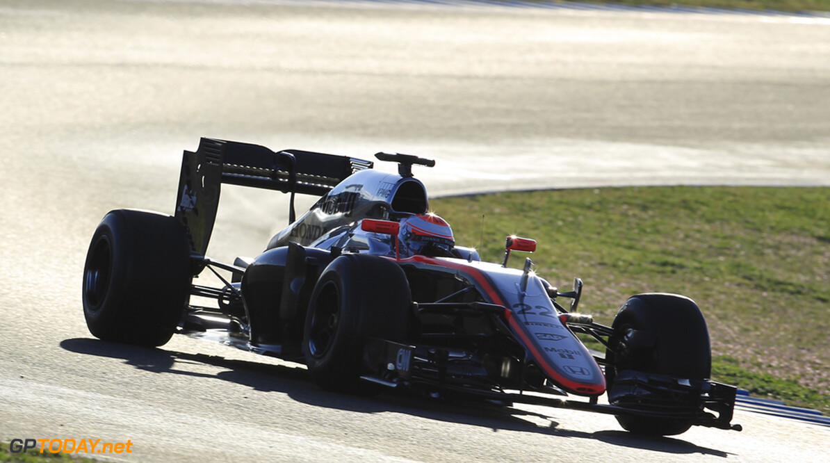 McLaren opent tweede test met Jenson Button