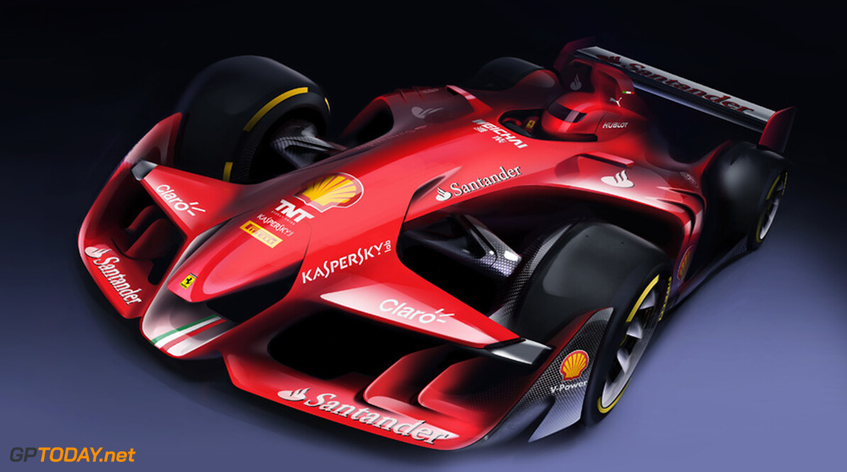 Ferrari geeft voorproefje van F1 van de toekomst