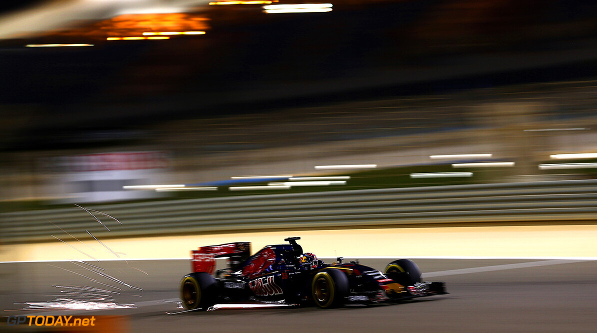 BAHRAIN, BAHRAIN - APRIL 17:  Max Verstappen of Netherlands and Scuderia Toro Rosso drives during practice for the Bahrain Formula One Grand Prix at Bahrain International Circuit on April 17, 2015 in Bahrain, Bahrain.  (Photo by Dan Istitene/Getty Images) *** Local Caption *** Max Verstappen
F1 Grand Prix of Bahrain - Practice
Dan Istitene
Bahrain
Bahrain

formula 1 Formula One Racing Auto Racing Formula 1 Grand Prix of Bahrain Bahrain Formula One Grand Prix Formula One Grand Prix