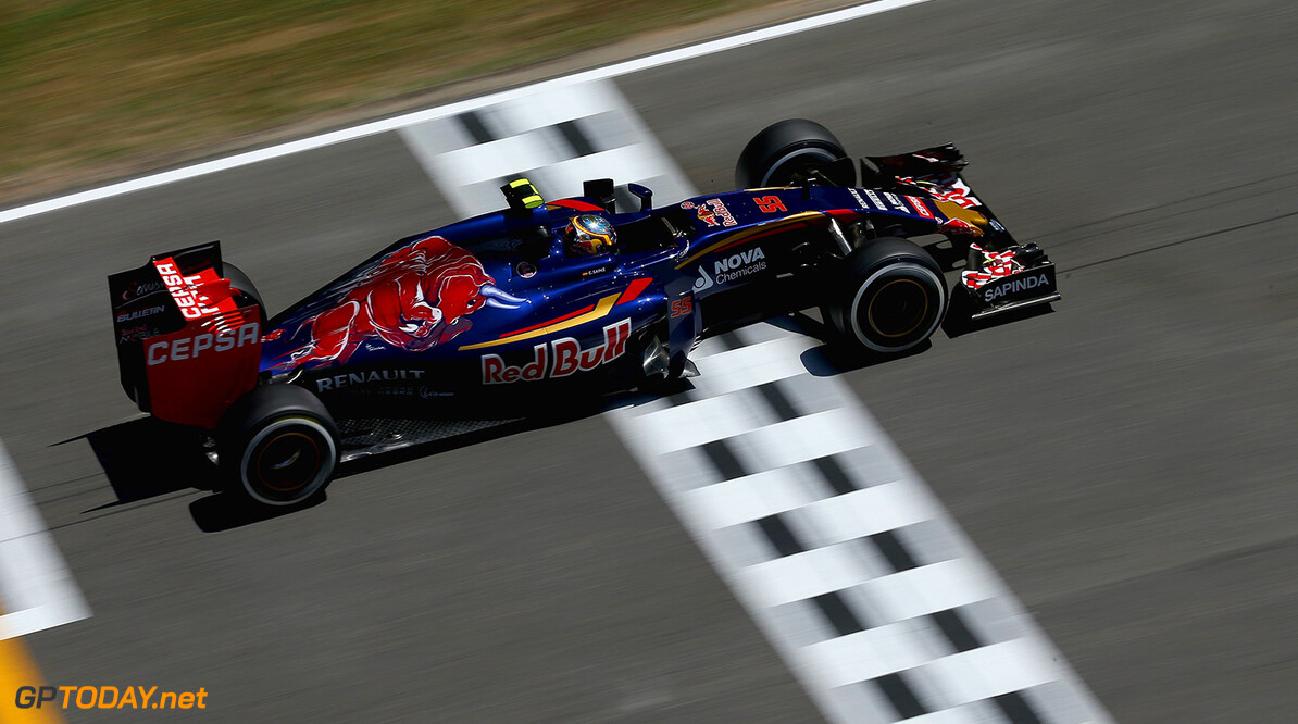 MONTMELO, SPAIN - MAY 08:  Carlos Sainz of Spain and Scuderia Toro Rosso drives during practice for the Spanish Formula One Grand Prix at Circuit de Catalunya on May 8, 2015 in Montmelo, Spain.  (Photo by Clive Mason/Getty Images) *** Local Caption *** Carlos Sainz
Spanish F1 Grand Prix - Practice
Clive Mason
Montmelo
Spain

Formula One Racing formula 1 Auto Racing Spain F1 Grand Prix Spanish Formula One Grand Prix Formula One Grand Prix