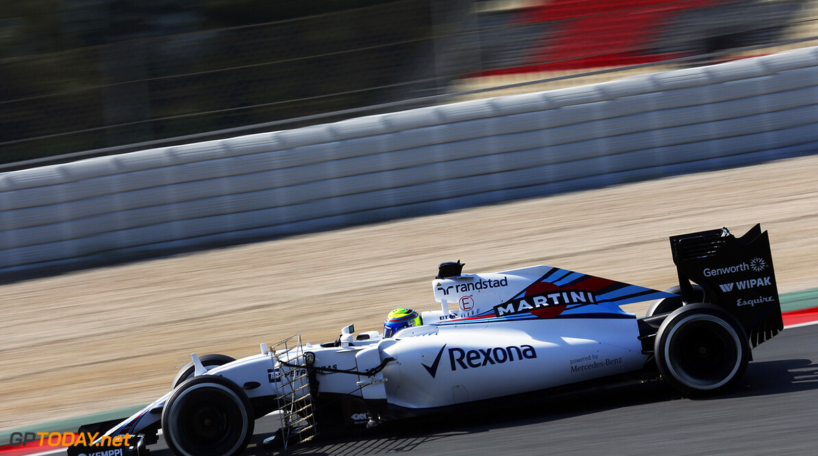 Circuit de Catalunya, Barcelona, Spain.
Tuesday 12 May 2015.
Felipe Massa, Williams FW37 Mercedes. 
Photo: Alastair Staley/Williams
ref: Digital Image _79P1414