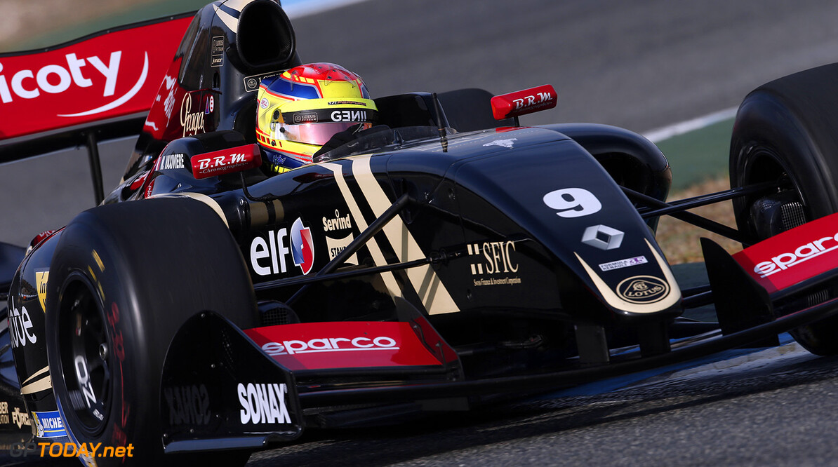 09 VAXIVIERE Matthieu (FRA) Lotus (CZE) action during the 2015 World Series by Renault from October 16 to 18th  2015, at Jerez, Spain. Photo Jean-Michel Le Meur / DPPI.
AUTO - WSR JEREZ 2015
Jean-Michel Le Meur
Jerez
Espagne

2.0 2015 Auto Car Championnat Europe Formula Renault Formules Fr Fr 3.5 Monoplace Motorsport Race Renault Sport Series Sport Uniplace Voitures World World Series By Renault Wsr Espagne