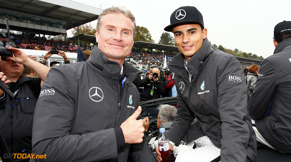 David Coulthard, #94 Pascal Wehrlein, Mercedes-AMG C 63 DTM