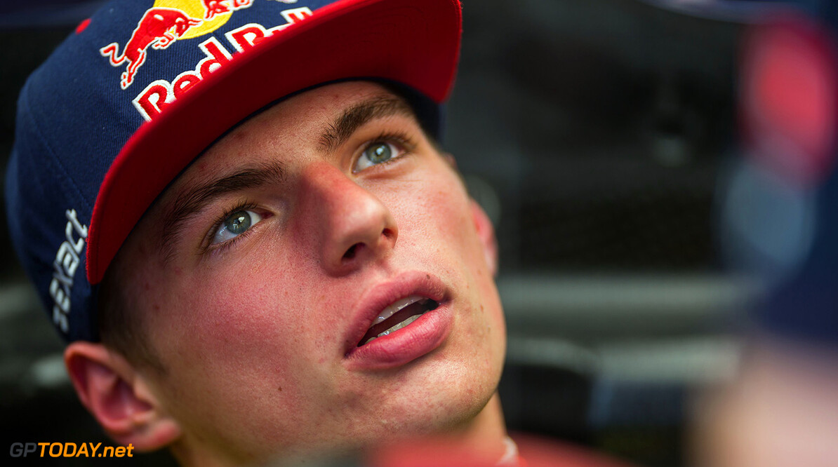 SAO PAULO, BRAZIL - NOVEMBER 12:  Max Verstappen of Scuderia Toro Rosso and The Netherlands during previews for the Formula One Grand Prix of Brazil at Autodromo Jose Carlos Pace on November 12, 2015 in Sao Paulo, Brazil.  (Photo by Peter Fox/Getty Images) // Getty Images/Red Bull Content Pool // P-20151115-00402 // Usage for editorial use only // Please go to www.redbullcontentpool.com for further information. // 
F1 Grand Prix of Brazil - Previews
Peter Fox
Sao Paulo
Brazil

P-20151115-00402