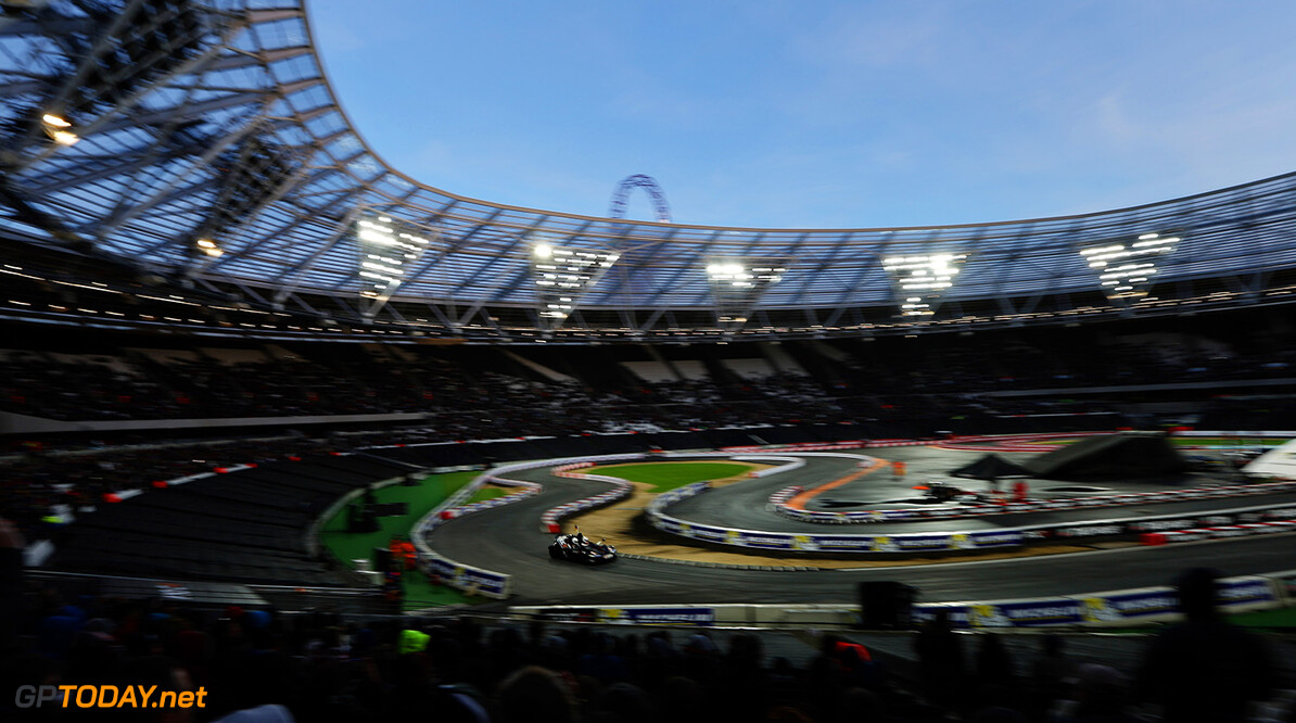 2015 Race of Champions, Olympic Park, London
Sebastian Vettel (GER) in the KTM X-Bow





action