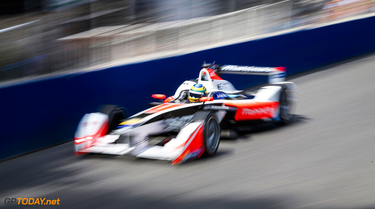 Tiago Monteiro tests Formula E car
