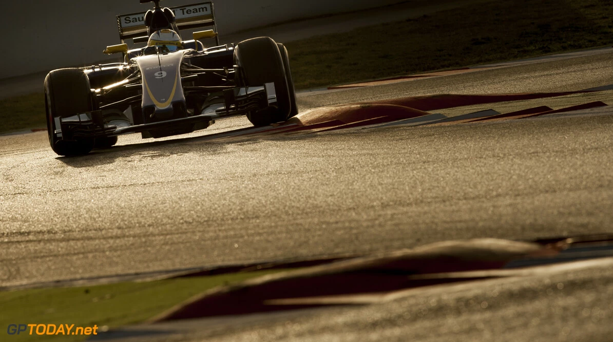 160222RF21456
BARCELONA, SPAIN - 22 FEBRUARY 2016: #9 Marcus Ericsson (SWE), Sauber F1 Team, during day 1 of Formula 1's Pre-Season Test at Circuit de Barcelona-Catalunya.
Formula 1's Pre-Season Test
Ronald Fleurbaaij
Barcelona
Spain

Sport Sports Autosport Motorsports Auto Car Racewagen Race Car Formule 1 Formula 1 F1 FIA Formula One World Championship Spain Spanje Circuit de Barcelona-Catalunya Pre-Season Test