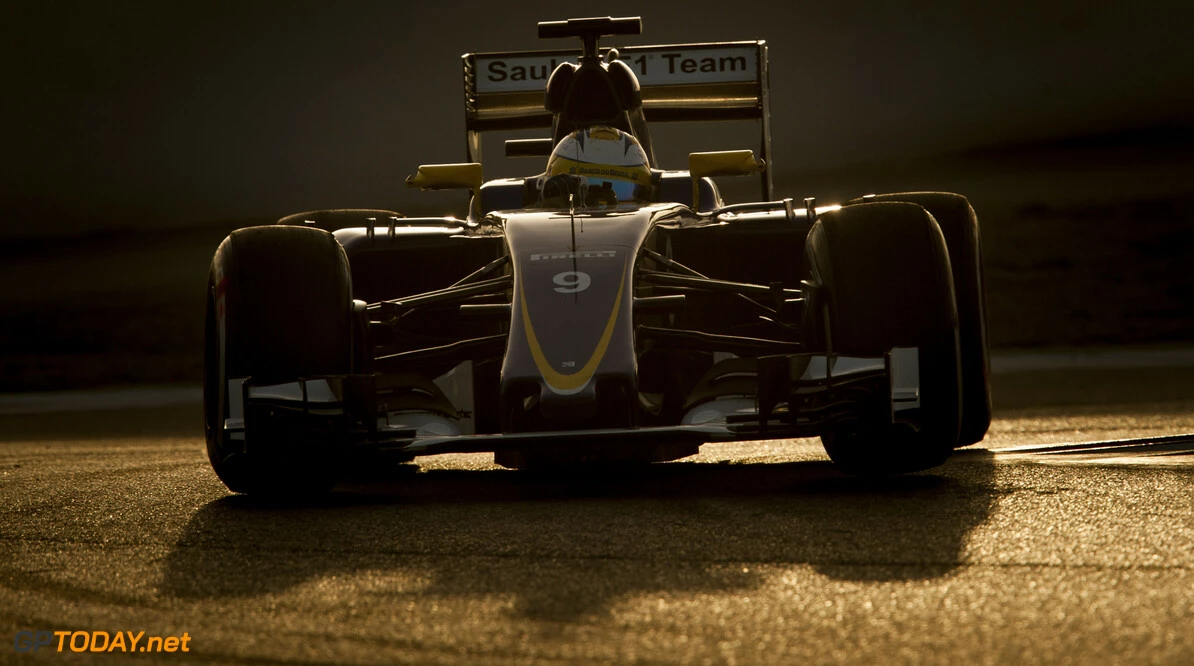 160222RF21592
BARCELONA, SPAIN - 22 FEBRUARY 2016: #9 Marcus Ericsson (SWE), Sauber F1 Team, during day 1 of Formula 1's Pre-Season Test at Circuit de Barcelona-Catalunya.
Formula 1's Pre-Season Test
Ronald Fleurbaaij
Barcelona
Spain

Sport Sports Autosport Motorsports Auto Car Racewagen Race Car Formule 1 Formula 1 F1 FIA Formula One World Championship Spain Spanje Circuit de Barcelona-Catalunya Pre-Season Test