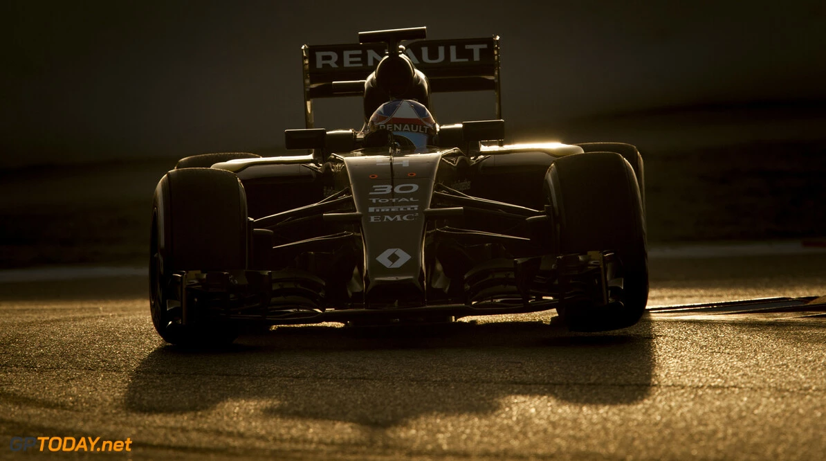 160222RF21602
BARCELONA, SPAIN - 22 FEBRUARY 2016: #30 Jolyon Palme (GBR), Renault Sport Formula One Team, during day 1 of Formula 1's Pre-Season Test at Circuit de Barcelona-Catalunya.
Formula 1's Pre-Season Test
Ronald Fleurbaaij
Barcelona
Spain

Sport Sports Autosport Motorsports Auto Car Racewagen Race Car Formule 1 Formula 1 F1 FIA Formula One World Championship Spain Spanje Circuit de Barcelona-Catalunya Pre-Season Test