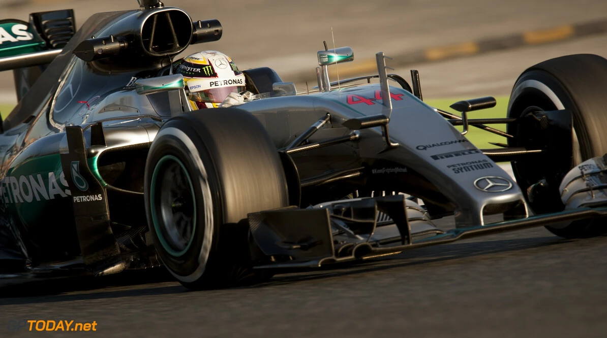 160224RF23760
BARCELONA, SPAIN - 24 FEBRUARY 2016: #44 Lewis Hamilton (GBR), Mercedes AMG Petronas F1 Team, during day 1 of Formula 1's Pre-Season Test at Circuit de Barcelona-Catalunya.
Formula 1's Pre-Season Test
Ronald Fleurbaaij
Barcelona
Spain

Sport Sports Autosport Motorsports Auto Car Racewagen Race Car Formule 1 Formula 1 F1 FIA Formula One World Championship Spain Spanje Circuit de Barcelona-Catalunya Pre-Season Test