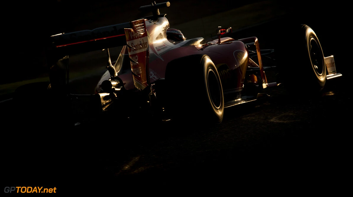 160224RF23884
BARCELONA, SPAIN - 24 FEBRUARY 2016: #7 Kimi Raikkonen (FIN), Scuderia Ferrari, during day 1 of Formula 1's Pre-Season Test at Circuit de Barcelona-Catalunya.
Formula 1's Pre-Season Test
Ronald Fleurbaaij
Barcelona
Spain

Sport Sports Autosport Motorsports Auto Car Racewagen Race Car Formule 1 Formula 1 F1 FIA Formula One World Championship Spain Spanje Circuit de Barcelona-Catalunya Pre-Season Test