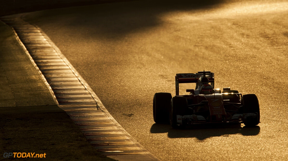 160224RF23942
BARCELONA, SPAIN - 24 FEBRUARY 2016: #7 Kimi Raikkonen (FIN), Scuderia Ferrari, during day 1 of Formula 1's Pre-Season Test at Circuit de Barcelona-Catalunya.
Formula 1's Pre-Season Test
Ronald Fleurbaaij
Barcelona
Spain

Sport Sports Autosport Motorsports Auto Car Racewagen Race Car Formule 1 Formula 1 F1 FIA Formula One World Championship Spain Spanje Circuit de Barcelona-Catalunya Pre-Season Test