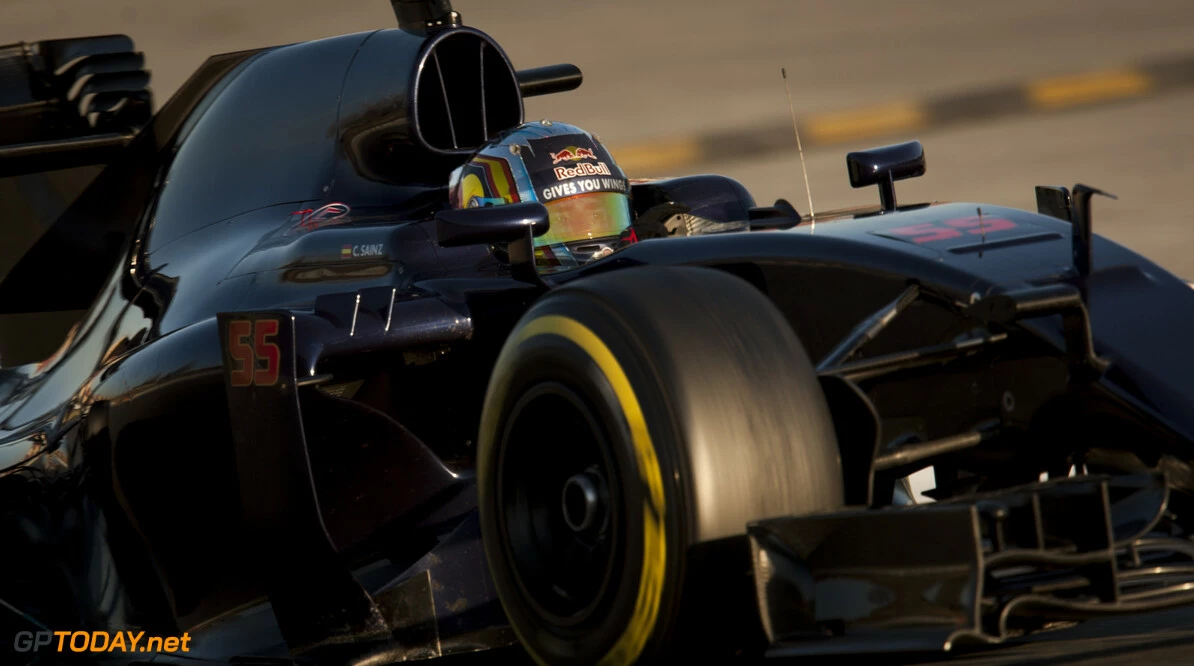 160224RF23756
BARCELONA, SPAIN - 24 FEBRUARY 2016: #55 Carlos Sainz Jr (ESP), Scuderia Toro Rosso, during day 1 of Formula 1's Pre-Season Test at Circuit de Barcelona-Catalunya.
Formula 1's Pre-Season Test
Ronald Fleurbaaij
Barcelona
Spain

Sport Sports Autosport Motorsports Auto Car Racewagen Race Car Formule 1 Formula 1 F1 FIA Formula One World Championship Spain Spanje Circuit de Barcelona-Catalunya Pre-Season Test