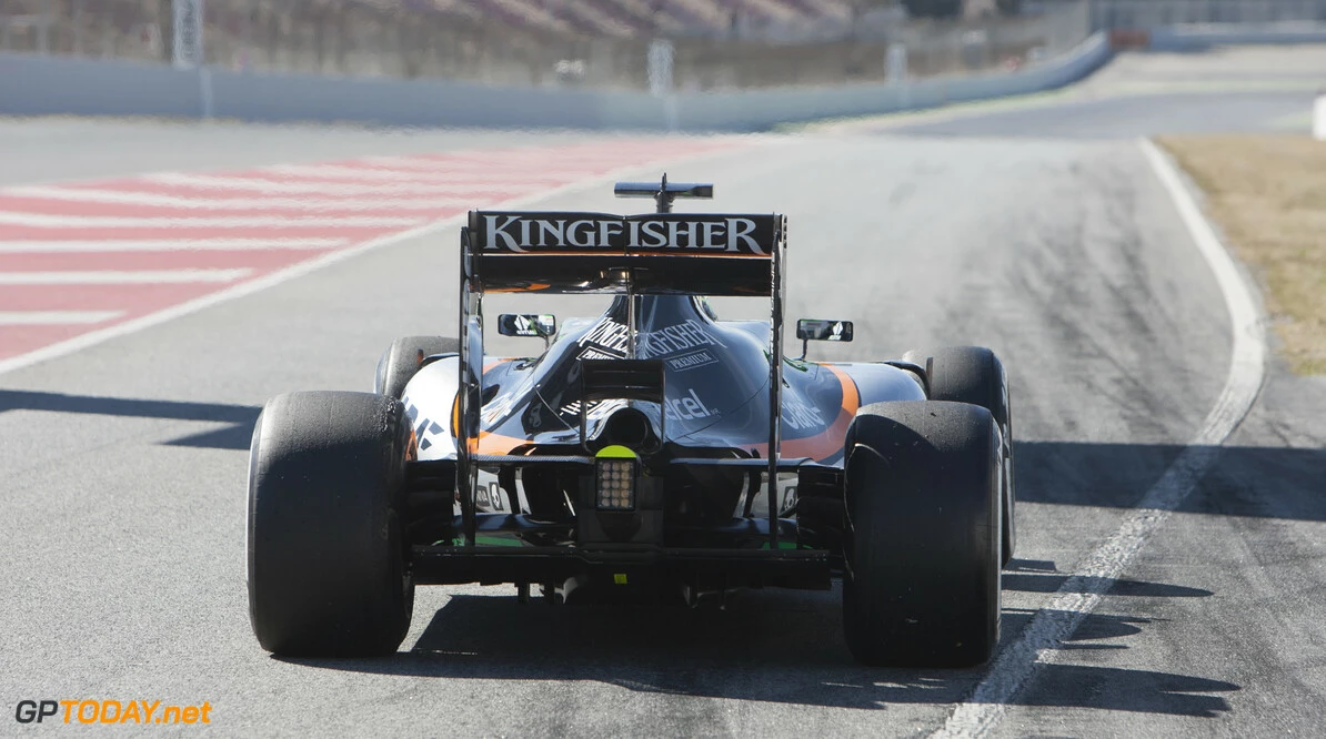 160301RF15034
BARCELONA, SPAIN - 1 MARCH 2016: #27 Nico Hulkenberg (DEU), Sahara Force India F1 Team, during day 5 of Formula 1's Pre-Season Test at Circuit de Barcelona-Catalunya.
Formula 1's Pre-Season Test
Ronald Fleurbaaij
Barcelona
Spain

Sport Sports Autosport Motorsports Auto Car Racewagen Race Car Formule 1 Formula 1 F1 FIA Formula One World Championship Spain Spanje Circuit de Barcelona-Catalunya Pre-Season Test