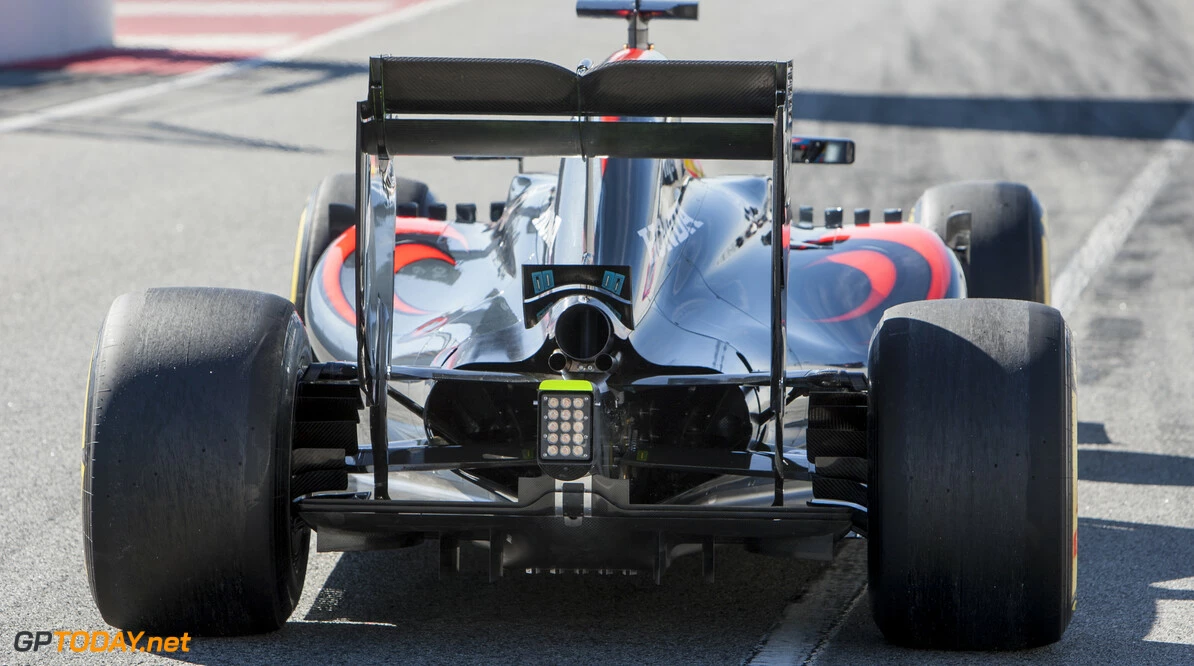 160301RF14988
BARCELONA, SPAIN - 1 MARCH 2016: #14 Fernando Alonso (ESP), McLaren Honda, during day 5 of Formula 1's Pre-Season Test at Circuit de Barcelona-Catalunya.
Formula 1's Pre-Season Test
Ronald Fleurbaaij
Barcelona
Spain

Sport Sports Autosport Motorsports Auto Car Racewagen Race Car Formule 1 Formula 1 F1 FIA Formula One World Championship Spain Spanje Circuit de Barcelona-Catalunya Pre-Season Test