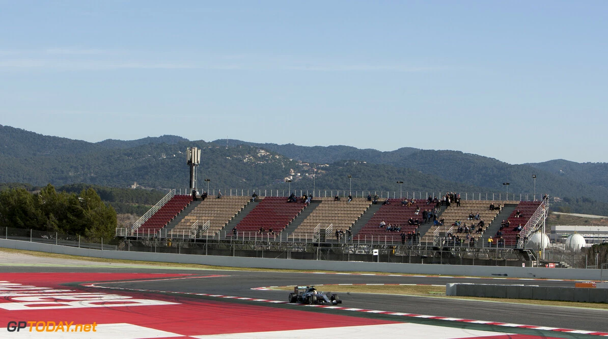 160301RF15066
BARCELONA, SPAIN - 1 MARCH 2016: #44 Lewis Hamilton (GBR), Mercedes AMG Petronas F1 Team, during day 5 of Formula 1's Pre-Season Test at Circuit de Barcelona-Catalunya.
Formula 1's Pre-Season Test
Ronald Fleurbaaij
Barcelona
Spain

Sport Sports Autosport Motorsports Auto Car Racewagen Race Car Formule 1 Formula 1 F1 FIA Formula One World Championship Spain Spanje Circuit de Barcelona-Catalunya Pre-Season Test