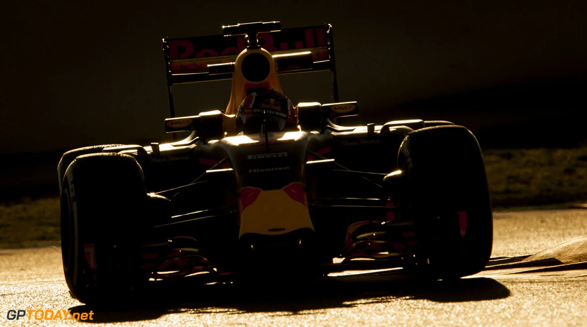 160303RF27568
BARCELONA, SPAIN - 3 MARCH 2016: #26 Daniil Kvyat (RUS), Infiniti Red Bull Racing, during day 7 of Formula 1's Pre-Season Test at Circuit de Barcelona-Catalunya.
Formula 1's Pre-Season Test
Ronald Fleurbaaij
Barcelona
Spain

Sport Sports Autosport Motorsports Auto Car Racewagen Race Car Formule 1 Formula 1 F1 FIA Formula One World Championship Spain Spanje Circuit de Barcelona-Catalunya Pre-Season Test