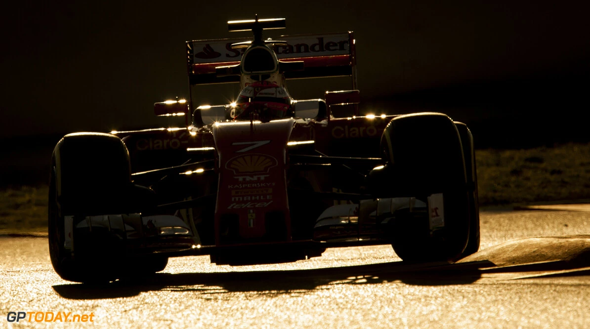 160303RF27586
BARCELONA, SPAIN - 3 MARCH 2016: #7 Kimi Raikkonen (FIN), Scuderia Ferrari, during day 7 of Formula 1's Pre-Season Test at Circuit de Barcelona-Catalunya.
Formula 1's Pre-Season Test
Ronald Fleurbaaij
Barcelona
Spain

Sport Sports Autosport Motorsports Auto Car Racewagen Race Car Formule 1 Formula 1 F1 FIA Formula One World Championship Spain Spanje Circuit de Barcelona-Catalunya Pre-Season Test
