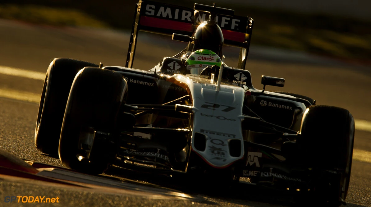 160303RF27602
BARCELONA, SPAIN - 3 MARCH 2016: #27 Nico Hulkenberg (DEU), Sahara Force India F1 Team, during day 7 of Formula 1's Pre-Season Test at Circuit de Barcelona-Catalunya.
Formula 1's Pre-Season Test
Ronald Fleurbaaij
Barcelona
Spain

Sport Sports Autosport Motorsports Auto Car Racewagen Race Car Formule 1 Formula 1 F1 FIA Formula One World Championship Spain Spanje Circuit de Barcelona-Catalunya Pre-Season Test
