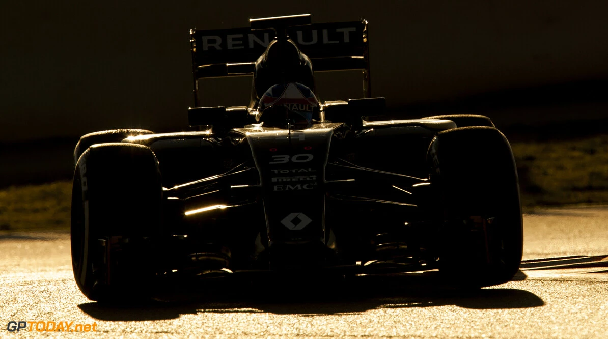 160303RF27530
BARCELONA, SPAIN - 3 MARCH 2016: #30 Jolyon Palme (GBR), Renault Sport Formula One Team, during day 7 of Formula 1's Pre-Season Test at Circuit de Barcelona-Catalunya.
Formula 1's Pre-Season Test
Ronald Fleurbaaij
Barcelona
Spain

Sport Sports Autosport Motorsports Auto Car Racewagen Race Car Formule 1 Formula 1 F1 FIA Formula One World Championship Spain Spanje Circuit de Barcelona-Catalunya Pre-Season Test