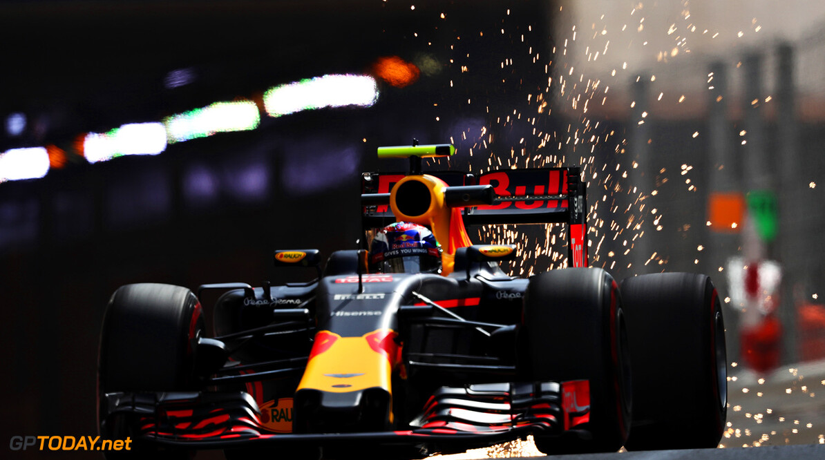 MONTE-CARLO, MONACO - MAY 26: Max Verstappen of the Netherlands driving the (33) Red Bull Racing Red Bull-TAG Heuer RB12 TAG Heuer on track during practice for the Monaco Formula One Grand Prix at Circuit de Monaco on May 26, 2016 in Monte-Carlo, Monaco.  (Photo by Lars Baron/Getty Images) // Getty Images / Red Bull Content Pool  // P-20160526-00167 // Usage for editorial use only // Please go to www.redbullcontentpool.com for further information. // 
F1 Grand Prix of Monaco - Practice
Lars Baron
Monte-Carlo (City)
Monaco

P-20160526-00167