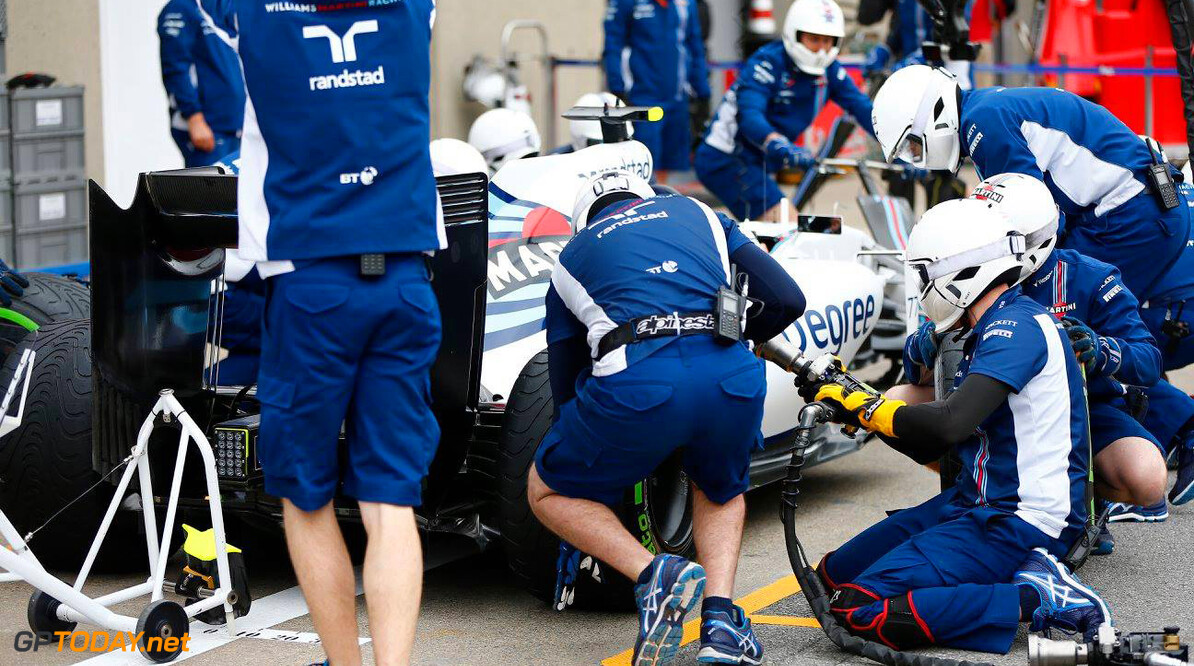 Symonds proud of Williams' pitstop consistency