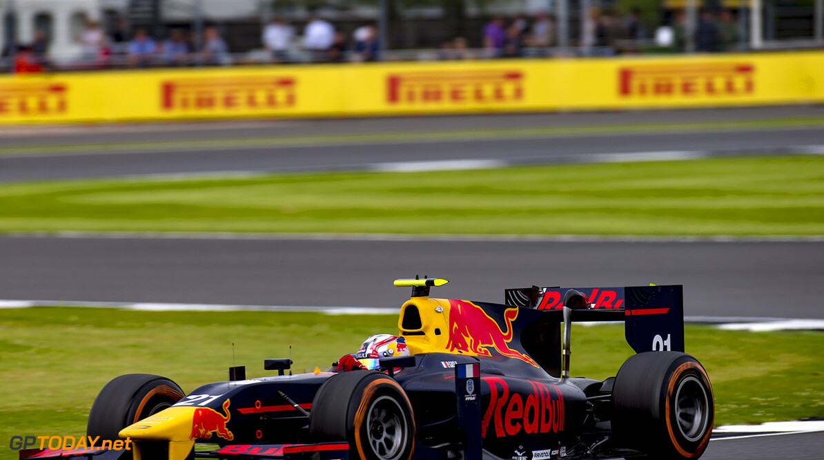 2016 GP2 Series Round 5. 
Silverstone, Northamptonshire, UK.
Saturday 9 July 2016.
Pierre Gasly (FRA, PREMA Racing) 
Photo: Zak Mauger/GP2 Series Media Service.
ref: Digital Image _89P7385


Zak Mauger



Race One 1 Feature action
