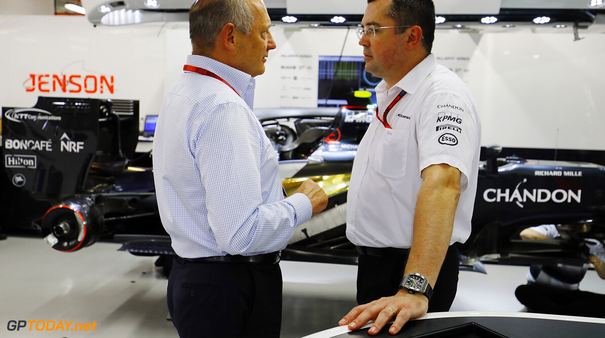 Ron Dennis and Eric Boullier.