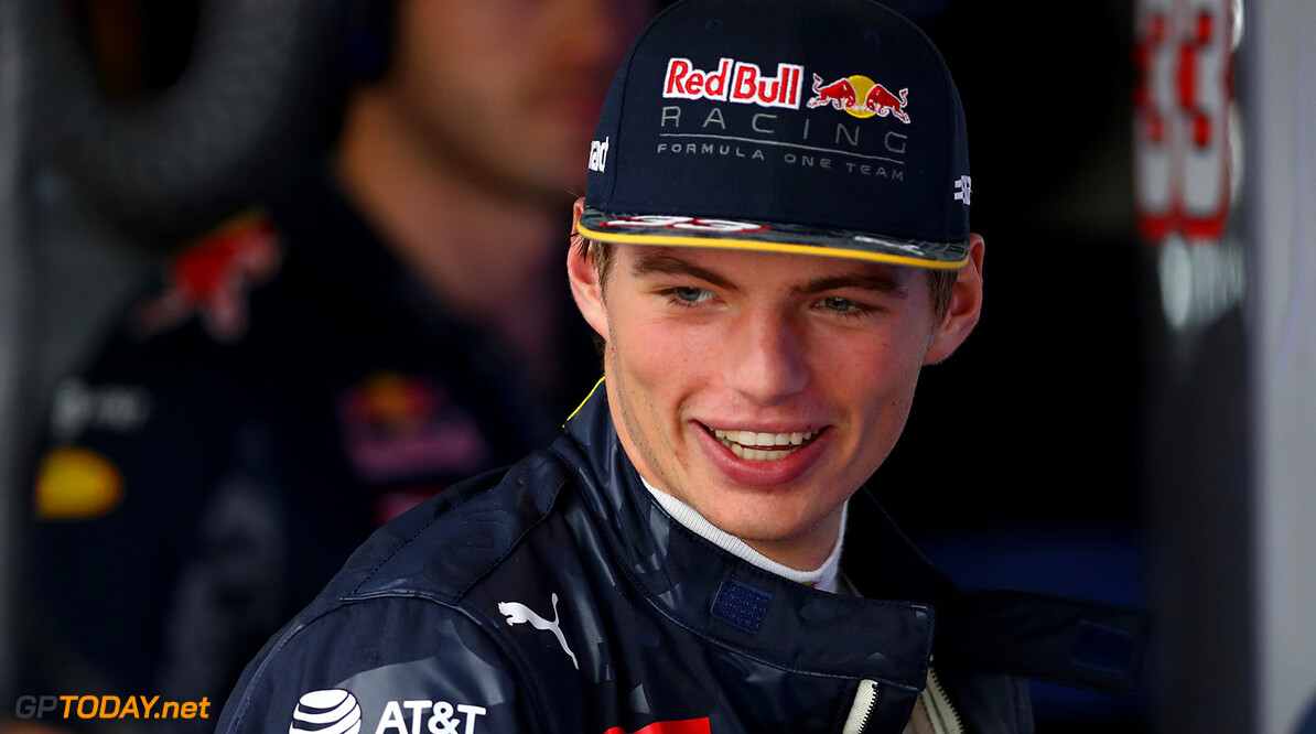 SUZUKA, JAPAN - OCTOBER 07: Max Verstappen of Netherlands and Red Bull Racing in the garage  during practice for the Formula One Grand Prix of Japan at Suzuka Circuit on October 7, 2016 in Suzuka.  (Photo by Clive Rose/Getty Images) // Getty Images / Red Bull Content Pool  // P-20161007-00237 // Usage for editorial use only // Please go to www.redbullcontentpool.com for further information. // 
F1 Grand Prix of Japan - Practice
Clive Rose
Suzuka
Japan

P-20161007-00237
