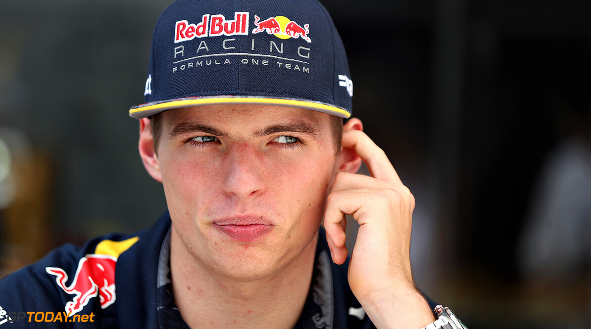 SAO PAULO, BRAZIL - NOVEMBER 10:  Max Verstappen of Netherlands and Red Bull Racing in the Paddock during previews for the Formula One Grand Prix of Brazil at Autodromo Jose Carlos Pace on November 10, 2016 in Sao Paulo, Brazil.  (Photo by Mark Thompson/Getty Images) // Getty Images / Red Bull Content Pool  // P-20161110-01274 // Usage for editorial use only // Please go to www.redbullcontentpool.com for further information. // 
F1 Grand Prix of Brazil - Previews
Mark Thompson
Sao Paulo
Brazil

P-20161110-01274