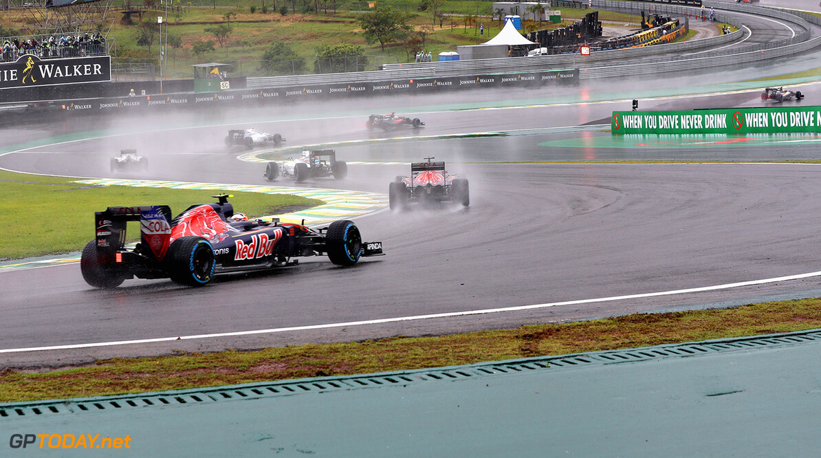 SAO PAULO, BRAZIL - NOVEMBER 13:  Carlos Sainz of Spain driving the (55) Scuderia Toro Rosso STR11 Ferrari 060/5 turbo on track during the Formula One Grand Prix of Brazil at Autodromo Jose Carlos Pace on November 13, 2016 in Sao Paulo, Brazil.  (Photo by Mark Thompson/Getty Images) // Getty Images / Red Bull Content Pool  // P-20161113-00899 // Usage for editorial use only // Please go to www.redbullcontentpool.com for further information. // 
F1 Grand Prix of Brazil
Mark Thompson
Sao Paulo
Brazil

P-20161113-00899