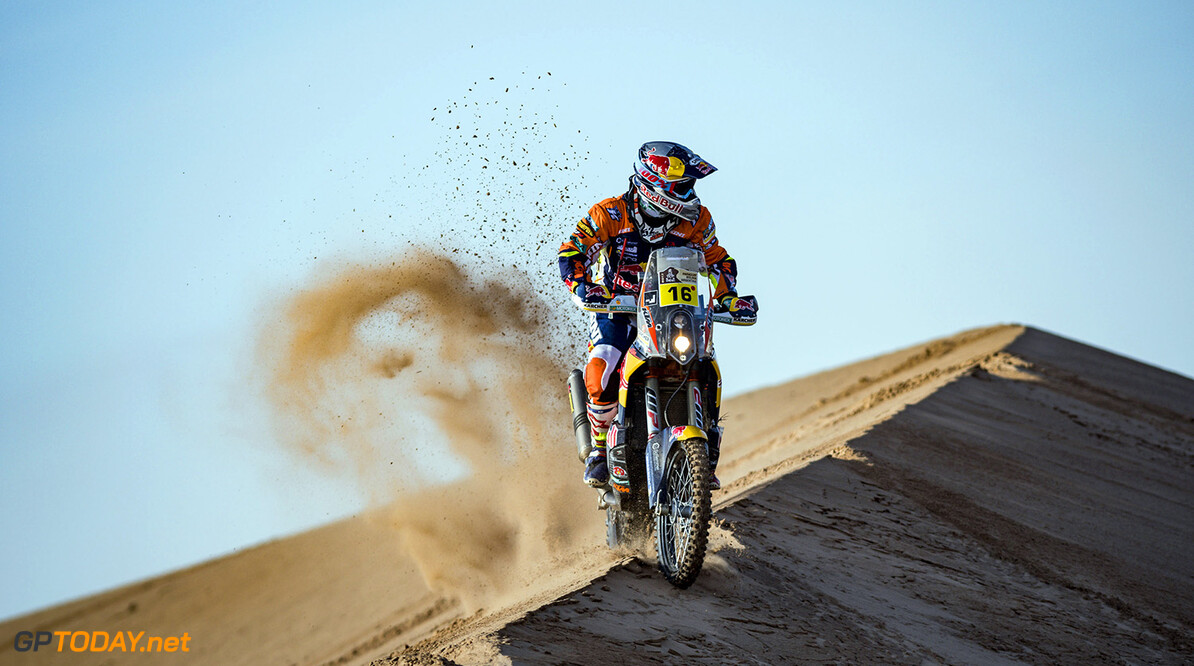 Matthias Walkner (AUT) of Red Bull KTM Factory Team races during stage 04 of Rally Dakar 2017 from Jujuy, Argentina to Tupiza, Bolivia on January 05, 2017 // Marcelo Maragni/Red Bull Content Pool // P-20170105-01474 // Usage for editorial use only // Please go to www.redbullcontentpool.com for further information. // 
Matthias Walkner 

Tupiza
Bolivia

P-20170105-01474