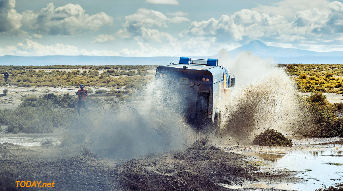 Dmitry Sotnikov (RUS) of KAMAZ - Master races during stage 8 of Rally Dakar 2017 from Uyuni, Bolivia to Salta, Argentina on January 10, 2017. // Flavien Duhamel/Red Bull Content Pool // P-20170110-00855 // Usage for editorial use only // Please go to www.redbullcontentpool.com for further information. // 
Dmitry Sotnikov
Flavien Duhamel




P-20170110-00855