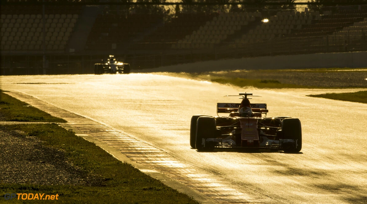 170301RF24943
Barcelona, Spain - 01 March 2017: #5 Sebastian Vettel (DEU), Scuderia Ferrari, during Formula 1 Pre-Season Testing 2017 at Circuit de Barcelona-Catalunya, Barcelona, Spain.
Formula 1 Pre-Season Testing 2017
Ronald Fleurbaaij
Barcelona
Spain

Barcelona Spain Formula 1 Pre-Season Testing 2017 Circuit de Barcelona-Catalunya Sports