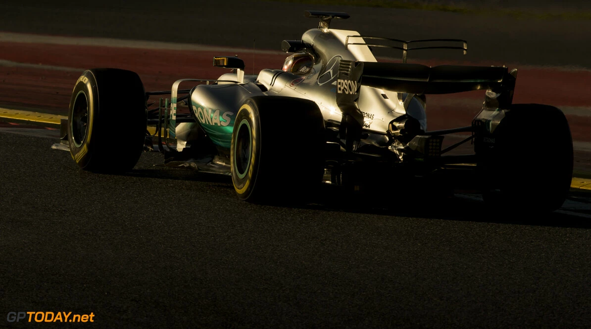 170301RF24932
Barcelona, Spain - 01 March 2017: #44 Lewis Hamilton (GBR), Mercedes AMG Petronas Motorsport, during Formula 1 Pre-Season Testing 2017 at Circuit de Barcelona-Catalunya, Barcelona, Spain.
Formula 1 Pre-Season Testing 2017
Ronald Fleurbaaij
Barcelona
Spain

Barcelona Spain Formula 1 Pre-Season Testing 2017 Circuit de Barcelona-Catalunya Sports