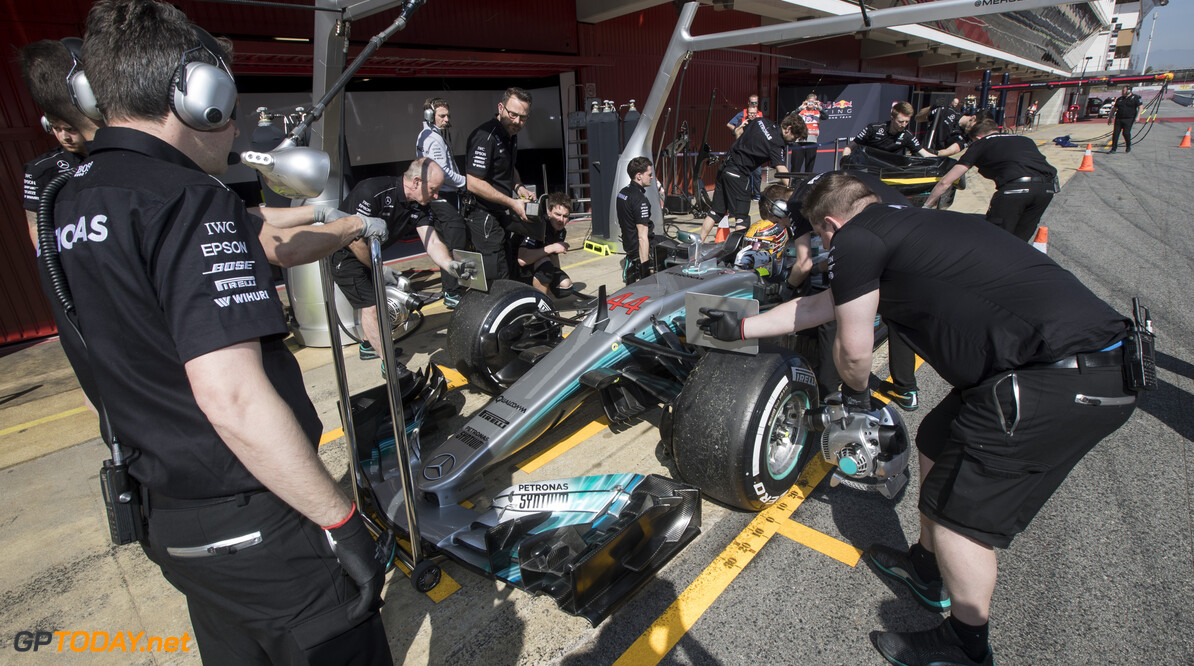 Mercedes had crankshaft trouble in second test