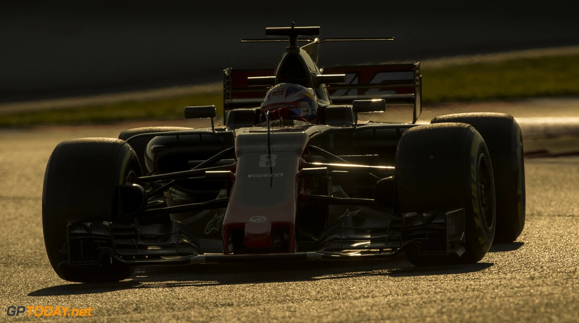 170310RF20443
Barcelona, Spain - 10 March 2017: #8 Romain Grosjean (FRA), Haas F1 Team, during Formula 1 Pre-Season Testing 2017 at Circuit de Barcelona-Catalunya, Barcelona, Spain.
Formula 1 Pre-Season Testing 2017
Ronald Fleurbaaij
Barcelona
Spain

Barcelona Spain Formula 1 Pre-Season Testing 2017 Circuit de Barcelona-Catalunya Sports