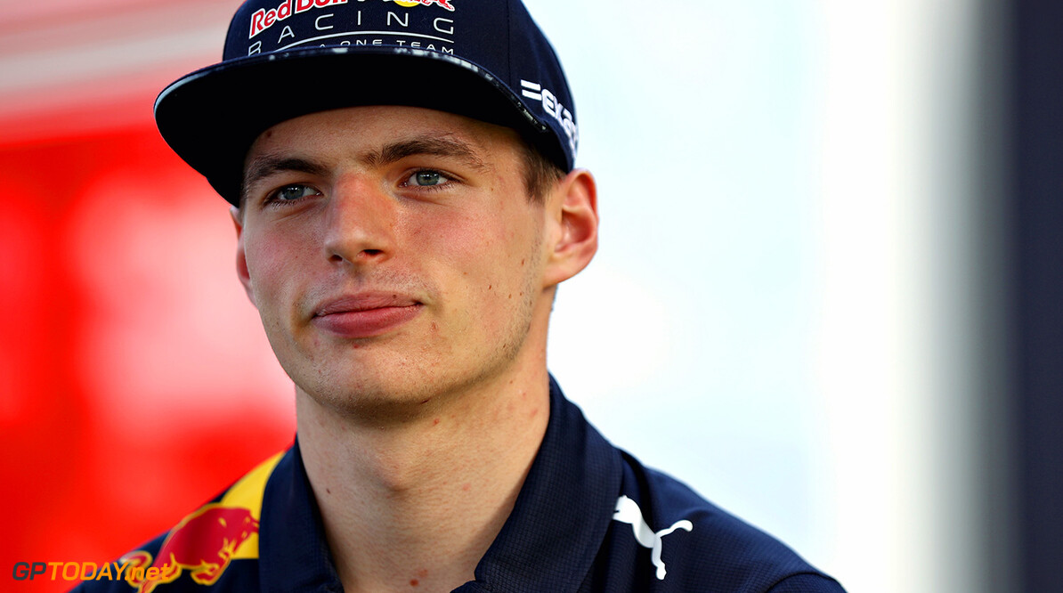 MELBOURNE, AUSTRALIA - MARCH 23:  Max Verstappen of Netherlands and Red Bull Racing talks to the media in the Paddock during previews to the Australian Formula One Grand Prix at Albert Park on March 23, 2017 in Melbourne, Australia.  (Photo by Mark Thompson/Getty Images) // Getty Images / Red Bull Content Pool  // P-20170323-00360 // Usage for editorial use only // Please go to www.redbullcontentpool.com for further information. // 
Australian F1 Grand Prix - Previews
Mark Thompson
Melbourne
Australia

P-20170323-00360