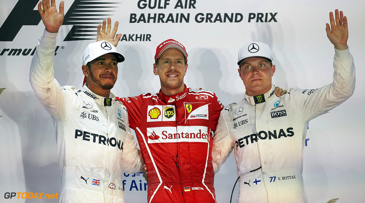 Hamilton en Vettel even goede vrienden als voor Bakoe