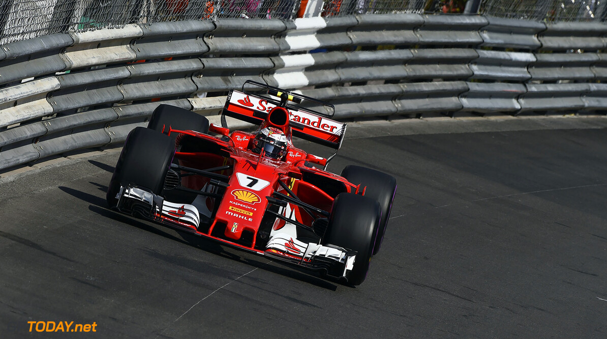 Raikkonen on pole in Monaco, Hamilton in the midfield