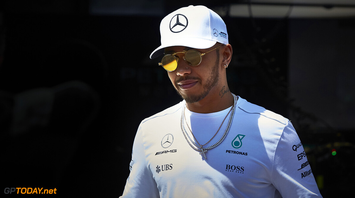 Lewis Hamilton: "Geweldig om hier te zijn"