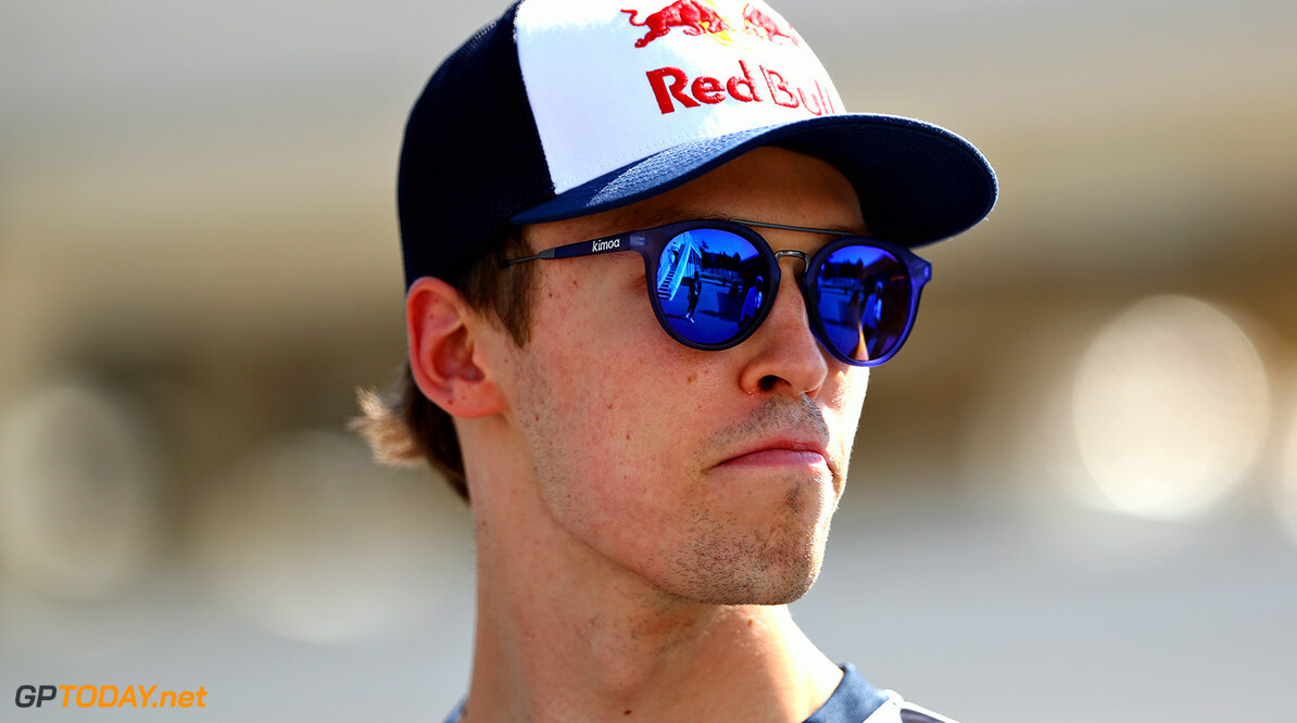 BAKU, AZERBAIJAN - JUNE 25:  Daniil Kvyat of Russia and Scuderia Toro Rosso on the drivers parade before the Azerbaijan Formula One Grand Prix at Baku City Circuit on June 25, 2017 in Baku, Azerbaijan.  (Photo by Clive Rose/Getty Images) // Getty Images / Red Bull Content Pool  // P-20170625-00585 // Usage for editorial use only // Please go to www.redbullcontentpool.com for further information. // 
Azerbaijan F1 Grand Prix
Clive Rose
Baku
Azerbaijan

P-20170625-00585