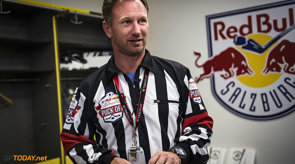 Christian Horner seen during a photo shoot at Red Bull Puck Off, in Salzburg, Austria on July 5th, 2017. // Markus Berger / Red Bull Content Pool // P-20170705-01036 // Usage for editorial use only // Please go to www.redbullcontentpool.com for further information. // 
Christian Horner
Markus Berger
Salzburg
Austria

P-20170705-01036